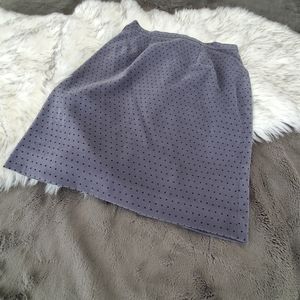 Mini Pencil Skirt Slit Back S